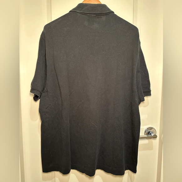LACOSTE - Classic Black Polo, Men’s Size 3XL - Picture 3 of 9
